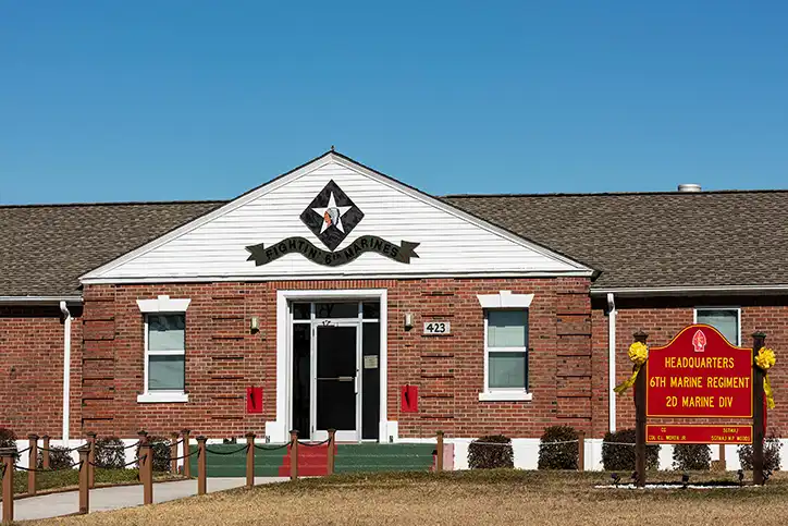 Camp Lejeune Headquarters in North Carolina