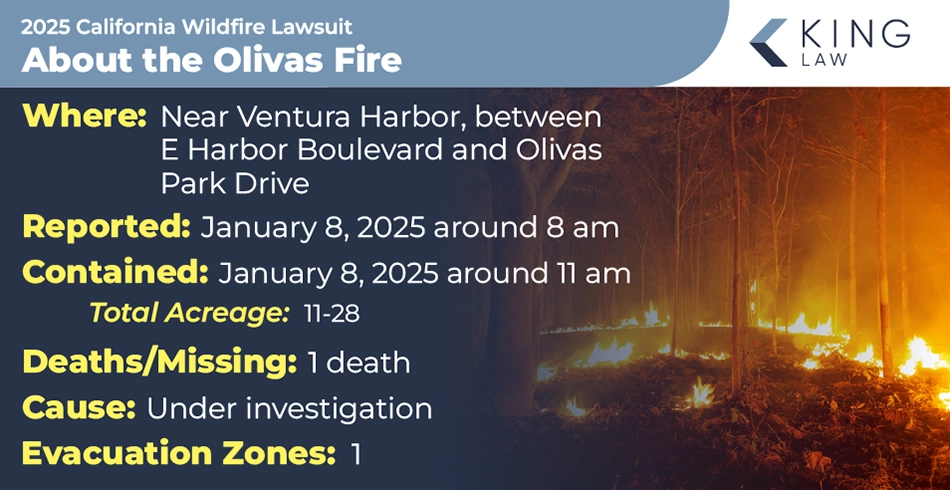 General information about the 2025 Olivas fire.